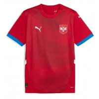 Camisa de time de futebol Sérvia Replicas 1º Equipamento Europeu 2024 Manga Curta